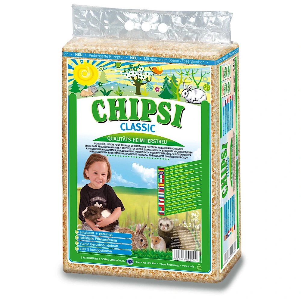 Chipsi Classic Spåner 3,2 kg